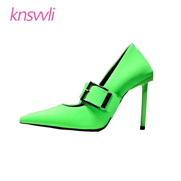 dress shoes metal buckle high heels women pointed toe leather woman pumps stiletto designer for square tail runway, Black
dress shoes metal buckle high heels women pointed toe leather woman pumps stiletto designer for square tail runway, Black