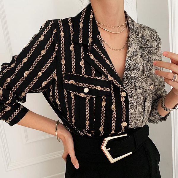 women's blouses & shirts qweek vintage striped blouse women harajuku patchwork printed button shirt korean style 2021 fashion streetwea, White
women's blouses & shirts qweek vintage striped blouse women harajuku patchwork printed button shirt korean style 2021 fashion streetwea, White