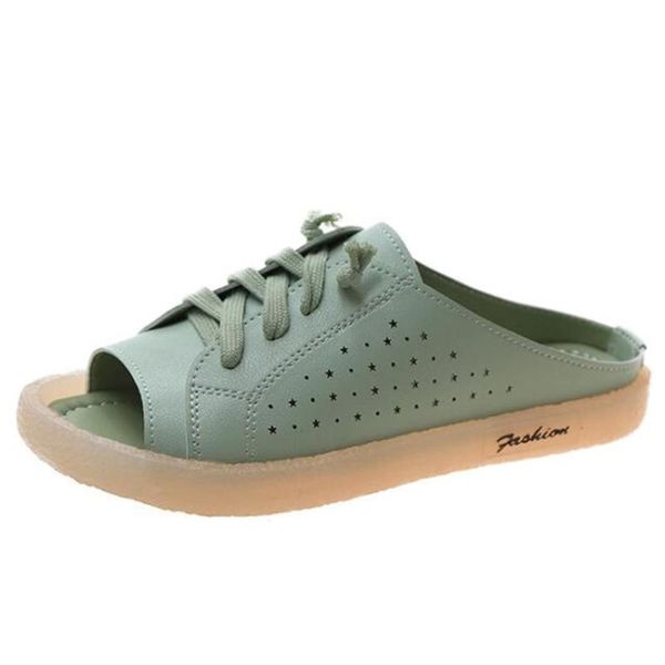 summer women shoes flat open toe sandals leisure large size lace-up slipper female fashion hole zapatillas de mujer zy451 slippers, Black
summer women shoes flat open toe sandals leisure large size lace-up slipper female fashion hole zapatillas de mujer zy451 slippers, Black