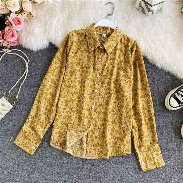 spring autumn temperament fashion wild retro loose shirt women's single-breasted tie-dye printed uk948 210506, White
spring autumn temperament fashion wild retro loose shirt women's single-breasted tie-dye printed uk948 210506, White