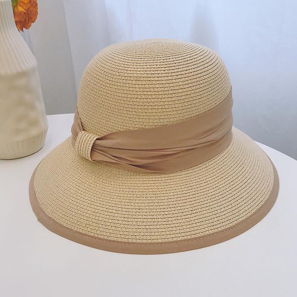 women's beach hat sun visor bucket panama 2021 fashion summer hats sunscreen protection women elegant straw wide brim, Blue;gray
women's beach hat sun visor bucket panama 2021 fashion summer hats sunscreen protection women elegant straw wide brim, Blue;gray