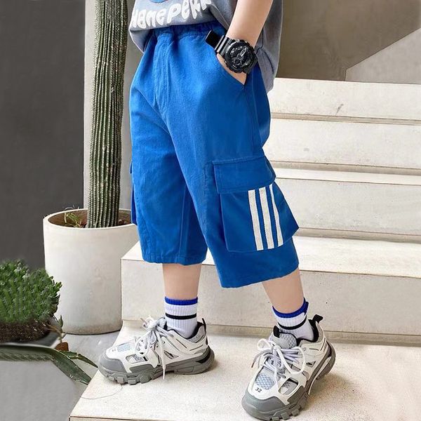 2021 boys shorts summer loose pants teenage trouser shorts boys casual cargo short pants childrens elastic waist cotton pants, Blue
2021 boys shorts summer loose pants teenage trouser shorts boys casual cargo short pants childrens elastic waist cotton pants, Blue