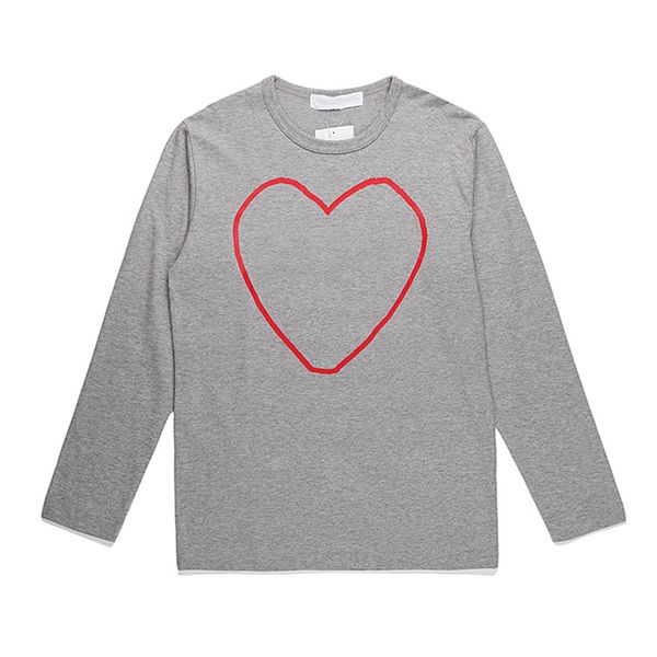 2021 play t shirt #c151a off fashion men women long sleeve tees harajuku luxury stylist heart pattern white tshirts designers cdg clothing, White;black
2021 play t shirt #c151a off fashion men women long sleeve tees harajuku luxury stylist heart pattern white tshirts designers cdg clothing, White;black