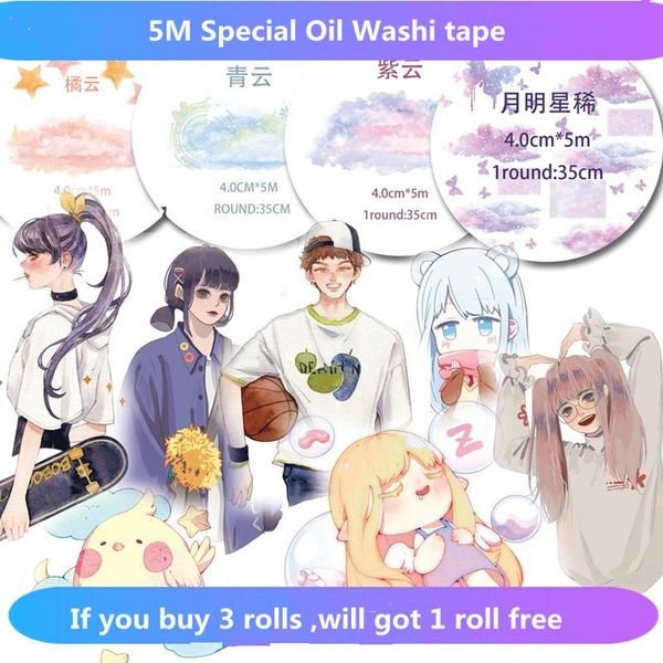 gift wrap dreamy background kawaii girls special oil washi tapes journal masking tape adhesive diy scrapbooking stickers
gift wrap dreamy background kawaii girls special oil washi tapes journal masking tape adhesive diy scrapbooking stickers