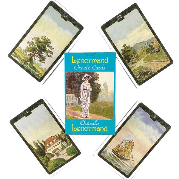 lenormand oracles cards leisure party table game fortune-telling prophecy tarot deck with guide book
lenormand oracles cards leisure party table game fortune-telling prophecy tarot deck with guide book