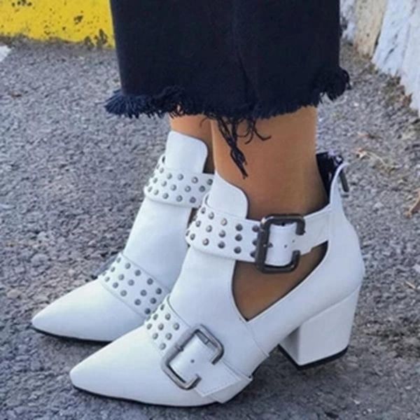 boots autumn women's short cutout chunky block stacked mid heels shoes ankle booties female ladies plus size 42 43, Black
boots autumn women's short cutout chunky block stacked mid heels shoes ankle booties female ladies plus size 42 43, Black