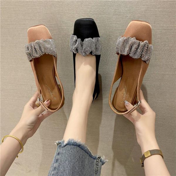sandals leather women low-heeled shoes with strap pu rome fabric slides rubber patent hoof low woman, Black
sandals leather women low-heeled shoes with strap pu rome fabric slides rubber patent hoof low woman, Black