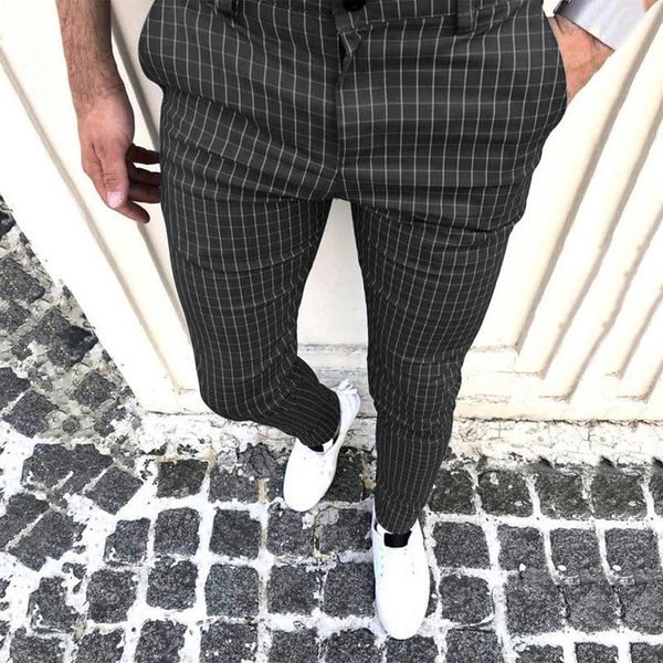 men's pants 2021 spring summer mens fashion casual street style plaid jogging men slim cool trousers skinny, Black
men's pants 2021 spring summer mens fashion casual street style plaid jogging men slim cool trousers skinny, Black