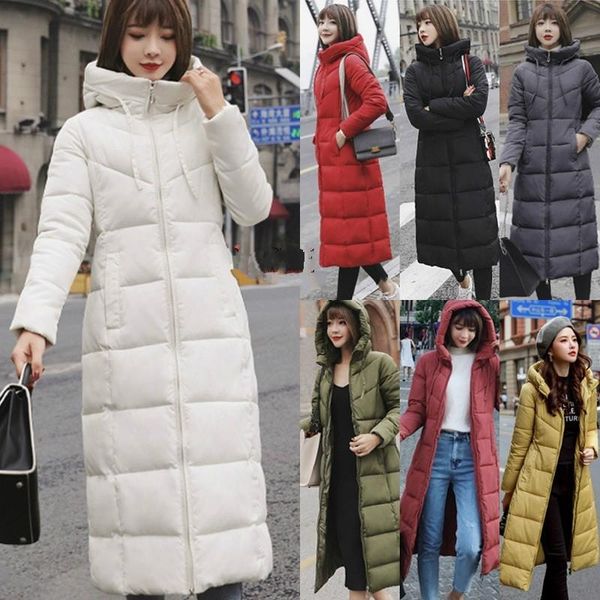 women's jackets jacket coat long down hooded duck, Black;brown