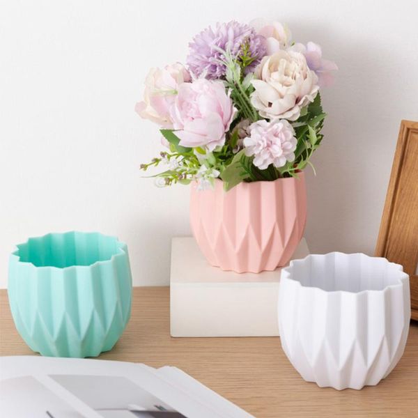 decorative objects & figurines plastic origami vase imitation ceramic flower pot bottle arrangement container for plant home decoration
decorative objects & figurines plastic origami vase imitation ceramic flower pot bottle arrangement container for plant home decoration