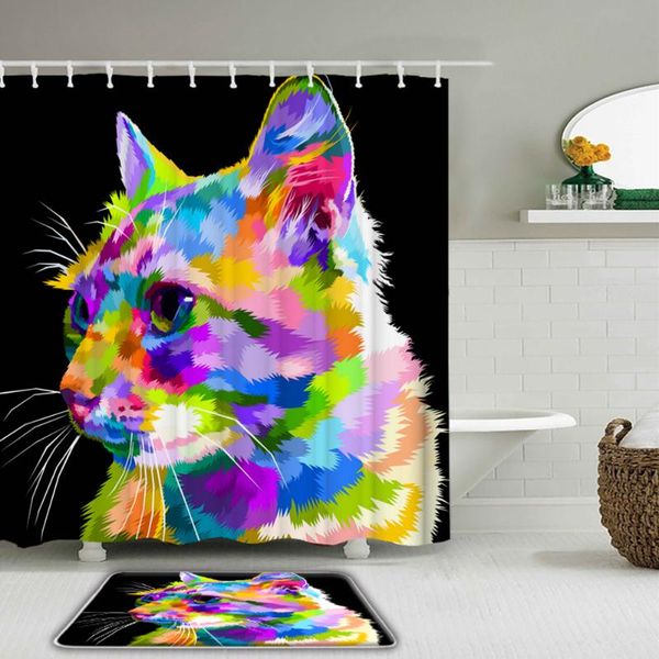shower curtains 3d colorful cat dog lion tiger fabric waterproof curtain set mat animal bathroom non-slip toilet bath
shower curtains 3d colorful cat dog lion tiger fabric waterproof curtain set mat animal bathroom non-slip toilet bath