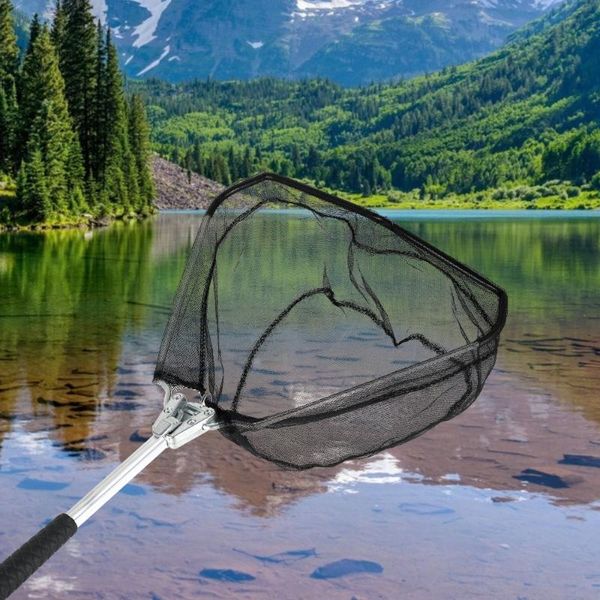 fishing accessories collapsible nets aluminum foldable landing net pole casting alloy tools small mesh network trap nylon
fishing accessories collapsible nets aluminum foldable landing net pole casting alloy tools small mesh network trap nylon
