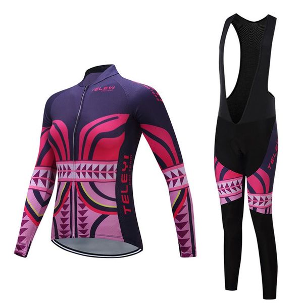 racing sets 2021 women fashion long sleeve cycling clothing bib kit female road bike jersey set mtb suit sport bicycle clothes uniform dress, Black;blue
racing sets 2021 women fashion long sleeve cycling clothing bib kit female road bike jersey set mtb suit sport bicycle clothes uniform dress, Black;blue