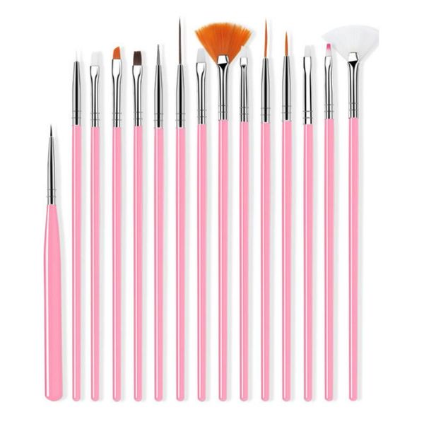 nail art kits 15 pcs uv gel brush kit remove powder dust painting drawing carving builder flat crystal pen manicure tool
nail art kits 15 pcs uv gel brush kit remove powder dust painting drawing carving builder flat crystal pen manicure tool