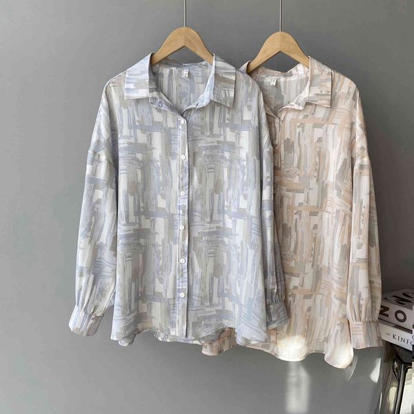 women's jumpsuits & rompers vintage printed chiffon shirt female casual lapel 2021 spring hong kong style blousers design long sle, Black;white
women's jumpsuits & rompers vintage printed chiffon shirt female casual lapel 2021 spring hong kong style blousers design long sle, Black;white