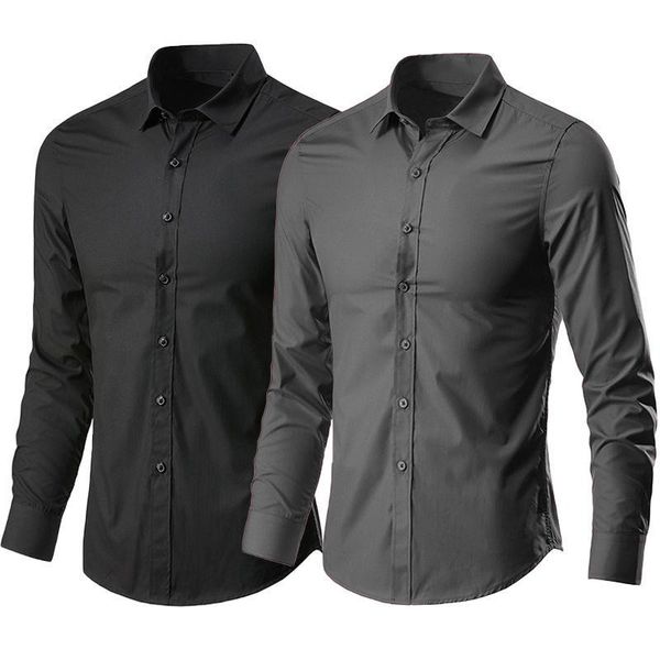 men's casual shirts white shirt long short sleeve korean fashion cool dark gray professional business dress slim black inch camisa, White;black
men's casual shirts white shirt long short sleeve korean fashion cool dark gray professional business dress slim black inch camisa, White;black