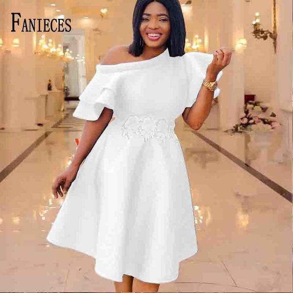 elegant party evening women a-line dresses female ruffles mini white bodycon plus size summer vestidos 210520, Black;gray
elegant party evening women a-line dresses female ruffles mini white bodycon plus size summer vestidos 210520, Black;gray