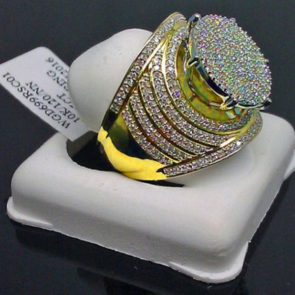 wedding rings vintage yellow gold filled white ring women men's jewelry, Slivery;golden
wedding rings vintage yellow gold filled white ring women men's jewelry, Slivery;golden