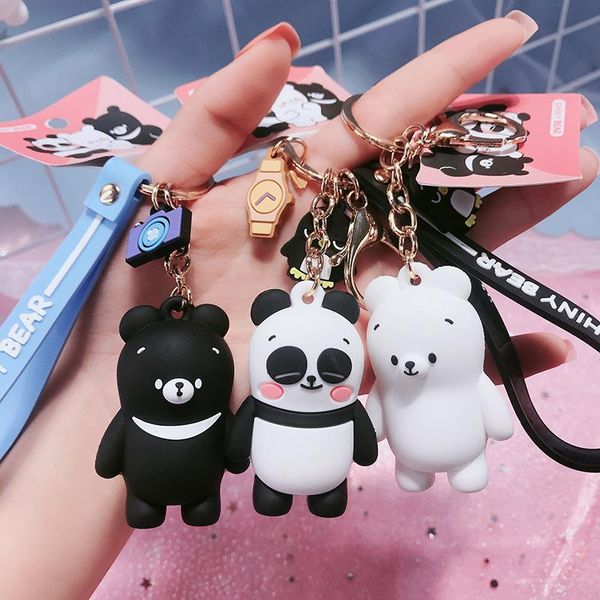 keychains arrival cute bear key chain keychain animal pattern holder for girl friend, Silver
keychains arrival cute bear key chain keychain animal pattern holder for girl friend, Silver