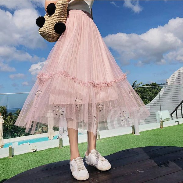 skirts net yarn skirt long section spring and summer a type was thin big princess bouffant puffy fashion tutu, Black
skirts net yarn skirt long section spring and summer a type was thin big princess bouffant puffy fashion tutu, Black
