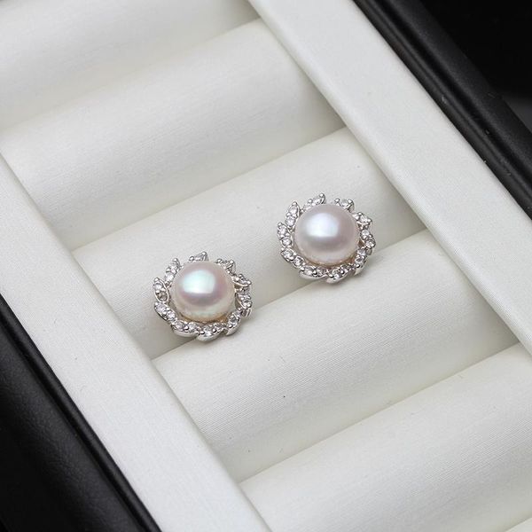 stud trendy 925 sterling silver leaf small earring white black natural freshwater pearl earrings for women girl fine jewelry, Golden;silver
stud trendy 925 sterling silver leaf small earring white black natural freshwater pearl earrings for women girl fine jewelry, Golden;silver