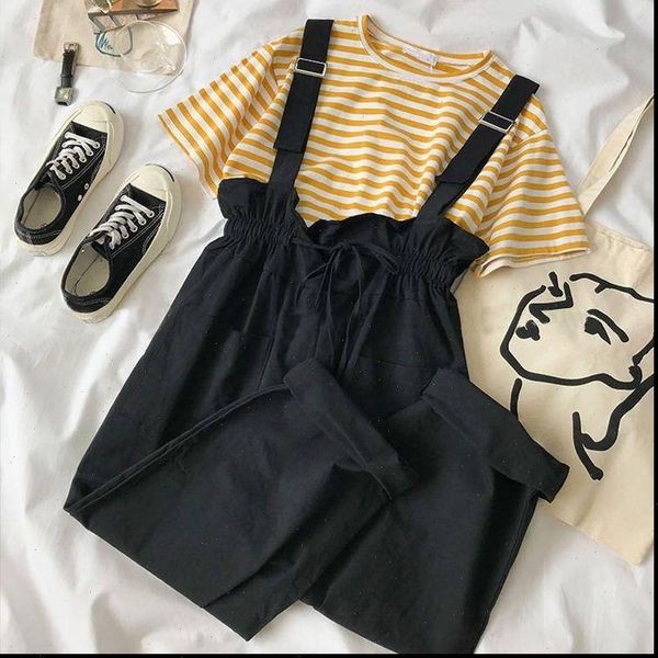 women tracksuits summer pants set female striped t shirt fashion overall outfits ladies casual 2 pieces sets suit tz80, Gray
women tracksuits summer pants set female striped t shirt fashion overall outfits ladies casual 2 pieces sets suit tz80, Gray