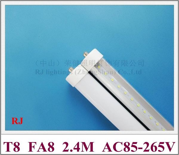 bulbs fa8 led tube lamp fluorescent light t8 2400mm 2.4m 8ft smd2835 192 4800lm 40w ac85-265v input
bulbs fa8 led tube lamp fluorescent light t8 2400mm 2.4m 8ft smd2835 192 4800lm 40w ac85-265v input