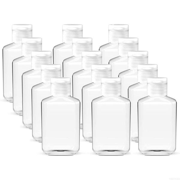 storage bottles & jars 20/30pcs 60ml clear empty travel pet plastic with flip caps,refillable bottles,liquid lotion containers portable
storage bottles & jars 20/30pcs 60ml clear empty travel pet plastic with flip caps,refillable bottles,liquid lotion containers portable