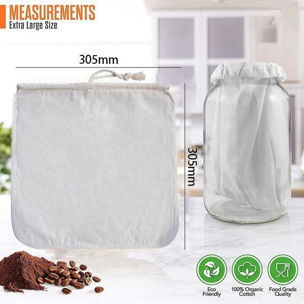 coffee filters 2 pack organic reusable cold brew bag,12 inch wine brewing eco-friendly mesh cotton toddy filter
coffee filters 2 pack organic reusable cold brew bag,12 inch wine brewing eco-friendly mesh cotton toddy filter