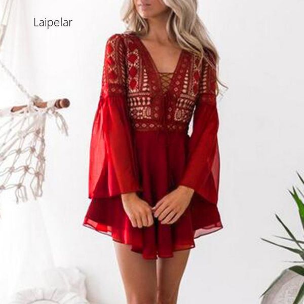casual dresses red dress lace crochet women mini chiffon black criss cross semi-sheer plunge v-neck long sleeve, Black;gray
casual dresses red dress lace crochet women mini chiffon black criss cross semi-sheer plunge v-neck long sleeve, Black;gray