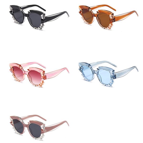 trendy sunglasses irregular rimmed thick frame versatile acrylic metal cat eye simple sunglasses anti glare 100% uv400 protection fashion ac, White;black
trendy sunglasses irregular rimmed thick frame versatile acrylic metal cat eye simple sunglasses anti glare 100% uv400 protection fashion ac, White;black
