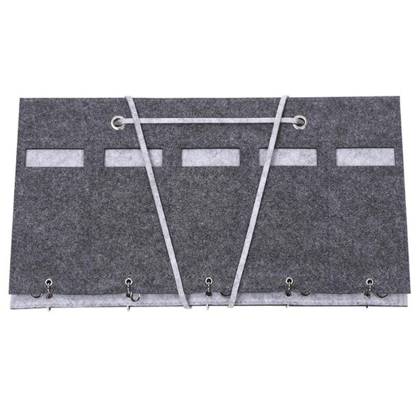 storage bags 1pc multi-layer large capacity pockets wall door hanging bag (grey)
storage bags 1pc multi-layer large capacity pockets wall door hanging bag (grey)