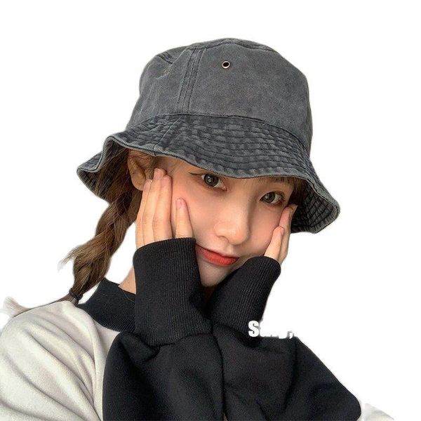 wide brim hats wash cowboy hat street day cute tide brand short eaves vintage, Blue;gray
wide brim hats wash cowboy hat street day cute tide brand short eaves vintage, Blue;gray