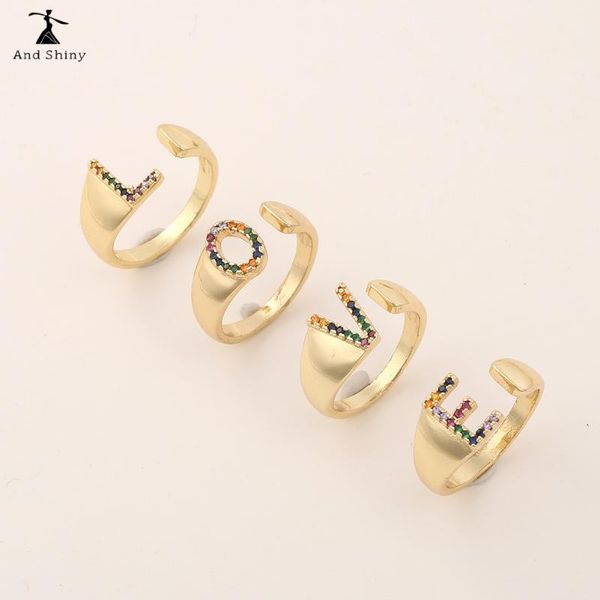 cluster rings andshiny fine copper micro-inlaid zircon 26 alphabet letter for women men male & female open ring boy girls abc jewelry, Golden;silver
cluster rings andshiny fine copper micro-inlaid zircon 26 alphabet letter for women men male & female open ring boy girls abc jewelry, Golden;silver