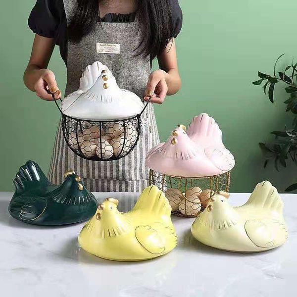 storage baskets metal basket container ceramic egg holder organizer kitchen decoration ornaments
storage baskets metal basket container ceramic egg holder organizer kitchen decoration ornaments