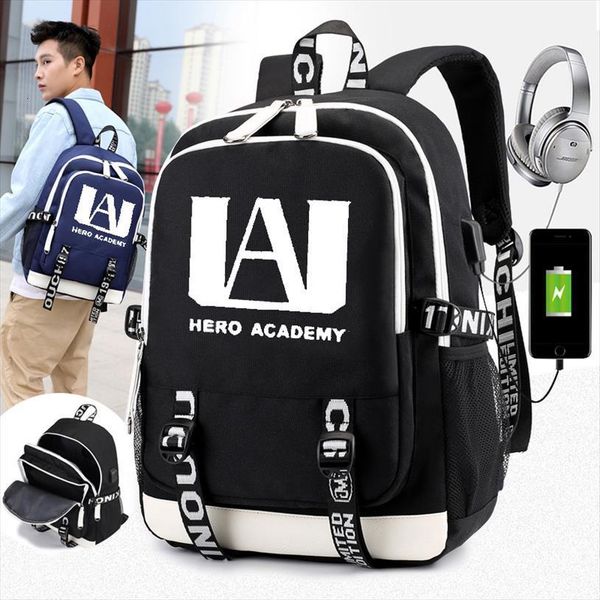 my hero academia luminous usb charge backpack women student school shoulder bag satchel teenager lapmen knapsack
my hero academia luminous usb charge backpack women student school shoulder bag satchel teenager lapmen knapsack