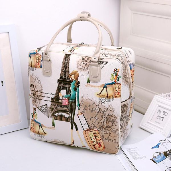 duffel bags pu leather large capacity travel bag cartoon cute women girl fashion weekend portable organizer waterproof totes
duffel bags pu leather large capacity travel bag cartoon cute women girl fashion weekend portable organizer waterproof totes