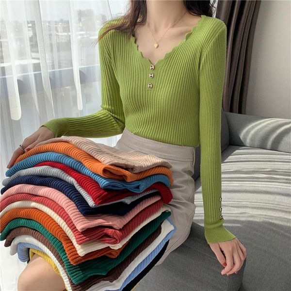 women's sweaters 2021 winter autumn style v-neck wavy tie buckle bottoming pullover wool knit sweater women solid turtleneck, White;black
women's sweaters 2021 winter autumn style v-neck wavy tie buckle bottoming pullover wool knit sweater women solid turtleneck, White;black