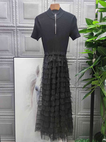 capris 2021 autumn winter fashion long women cascading ruffle lace patchwork short sleeve black pink maxi, Black;gray
capris 2021 autumn winter fashion long women cascading ruffle lace patchwork short sleeve black pink maxi, Black;gray