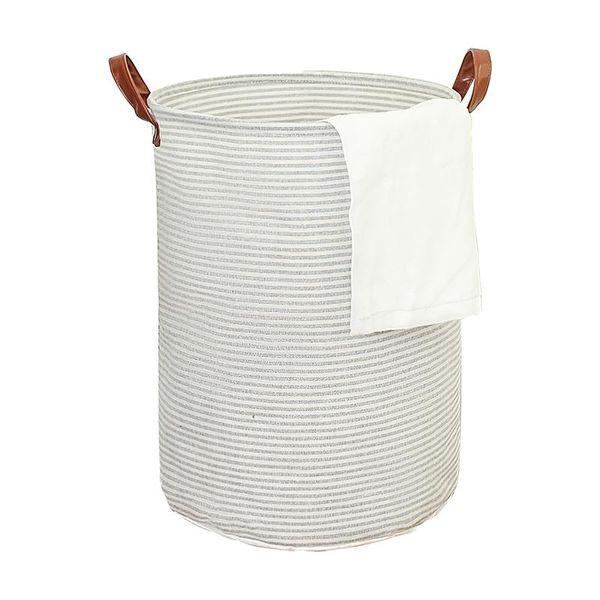 laundry bags striped basket large capacity dirty clothes hamper with handle design collapsible bag washing bin container
laundry bags striped basket large capacity dirty clothes hamper with handle design collapsible bag washing bin container