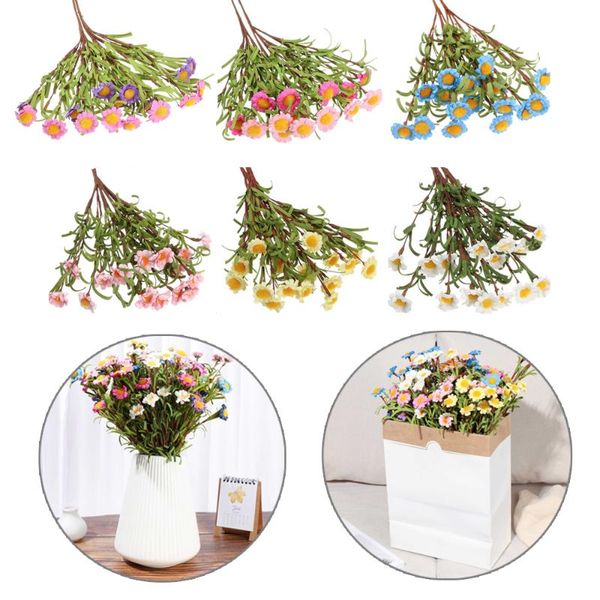 1bunch mini pe rubber daisies artificial flowers party wedding decoration faux eternal life wild chrysanthemum simulation flower decorative
1bunch mini pe rubber daisies artificial flowers party wedding decoration faux eternal life wild chrysanthemum simulation flower decorative