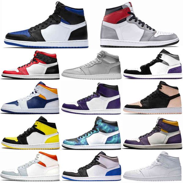 2021 new high 1 1s mens basketball shoes twist mid royal toe og tokyo unc patent triple men women sport sneakers, Black
2021 new high 1 1s mens basketball shoes twist mid royal toe og tokyo unc patent triple men women sport sneakers, Black
