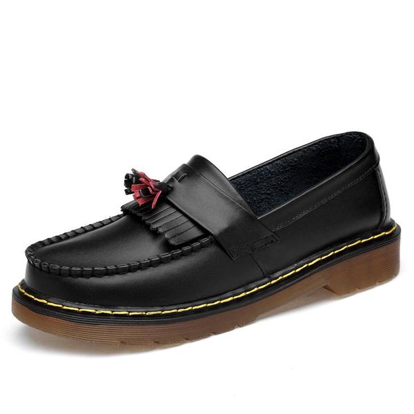boots genuine leather couple shoes casual tassel woman sneakers outdoor chaussures femme zapatos mujer, Black
boots genuine leather couple shoes casual tassel woman sneakers outdoor chaussures femme zapatos mujer, Black