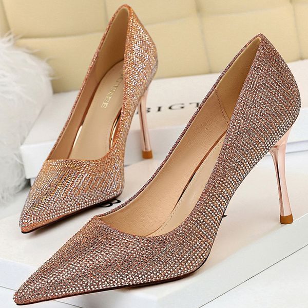 2021 shoes rhinestone woman pumps women shoes high heels stiletto sequin women heels wedding shoes fashion female shoes1, Black
2021 shoes rhinestone woman pumps women shoes high heels stiletto sequin women heels wedding shoes fashion female shoes1, Black