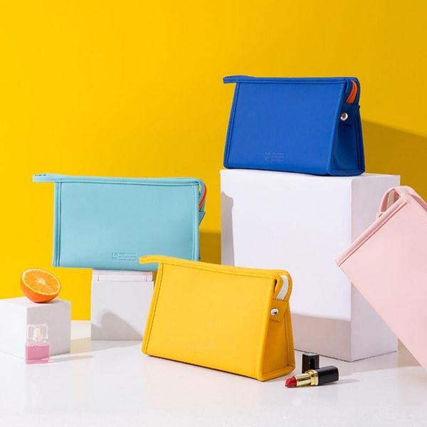 women's solid color makeup bags large capacity waterproof compact cosmetic case faux leather travel storage
women's solid color makeup bags large capacity waterproof compact cosmetic case faux leather travel storage