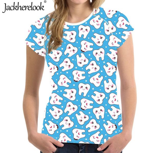 women's t-shirt jackherelook short sleeve t shirt woman clothes harajuku dental tshirt for lovely teeth/dentist design female shirts, White
women's t-shirt jackherelook short sleeve t shirt woman clothes harajuku dental tshirt for lovely teeth/dentist design female shirts, White