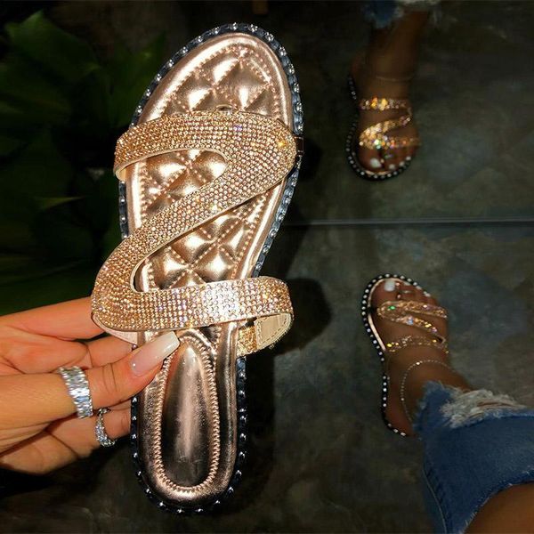 summer women flat slippers woman crystal casual female flip flops sandals rhinestone comfort beach shoes ladies slides, Black
summer women flat slippers woman crystal casual female flip flops sandals rhinestone comfort beach shoes ladies slides, Black