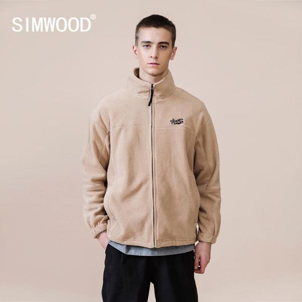 men's jackets simwood 2021 autumn winter polar fleece men casual coats loose plus size retro pile jacket brand clothing, Black;brown
men's jackets simwood 2021 autumn winter polar fleece men casual coats loose plus size retro pile jacket brand clothing, Black;brown