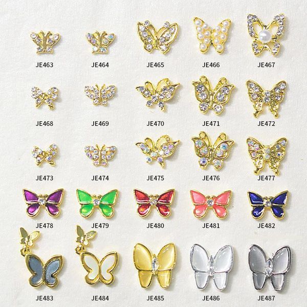 10pcs/lot 3d alloy butterfly metal glitter rhinestone nail art decorations manicure accessories tjy-c34564571, Silver;gold
10pcs/lot 3d alloy butterfly metal glitter rhinestone nail art decorations manicure accessories tjy-c34564571, Silver;gold