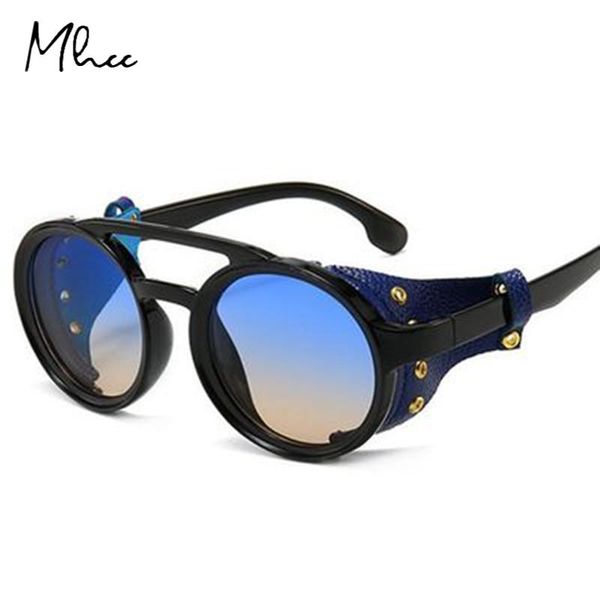 sunglasses retro round frame punk steam male personality leather case gothic female goggles driving glasses gafas de sol man, White;black
sunglasses retro round frame punk steam male personality leather case gothic female goggles driving glasses gafas de sol man, White;black